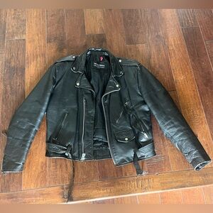 Wilson’s Leather Motorcycle Jacket